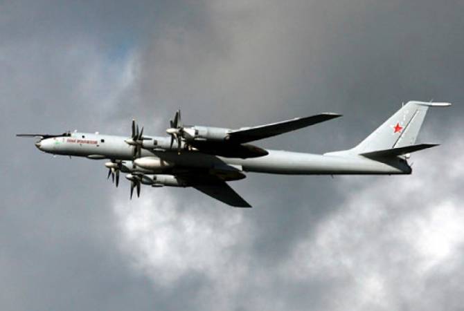 Տու-142Մ3 ռուսաստանյան երեք ինքնաթիռներ թռիչք են կատարել ՌԴ ռազմածովային նավատորմի վարժանքների շրջանում