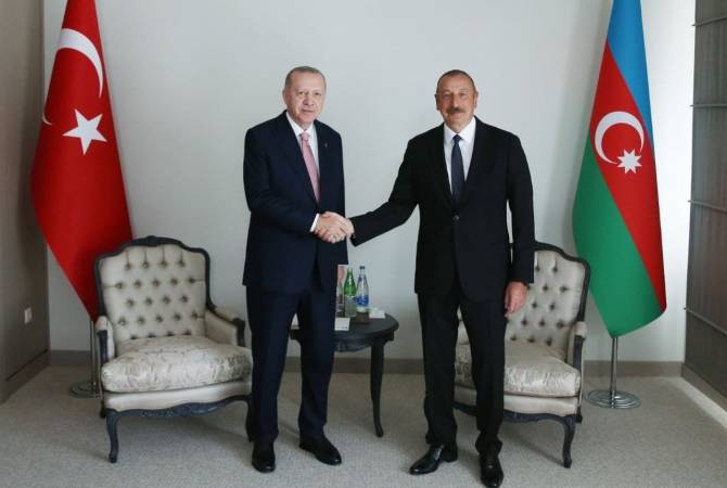 В Шуши состоялась встреча Эрдогана и Алиева


