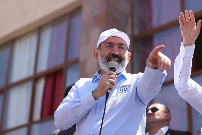 Пашинян призывает граждан 20 июня прийти на избирательные участки и утвердить  
справедливость 