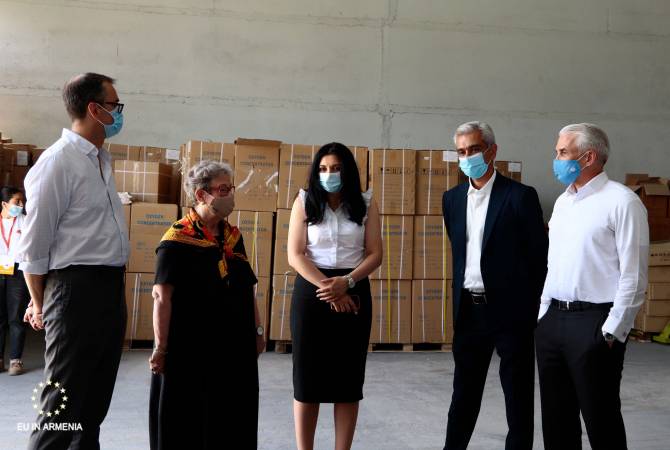 COVID-19: EU, WHO hand over 22 ventilators to Armenia