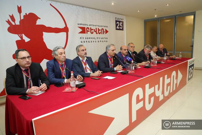 National-Democratic Axis party says is satisfied with process of election campaign and citizens’ 
reaction