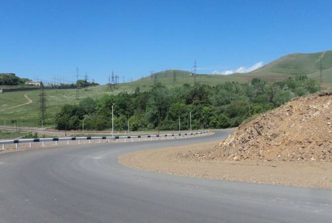 В процессе строительство дороги Севан-Гомадзор-Цамакаберд

