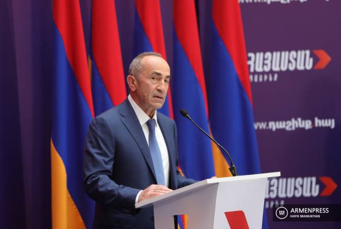 “June 20 is a crucial day” – 2nd President Kocharyan addresses nation ahead of early elections