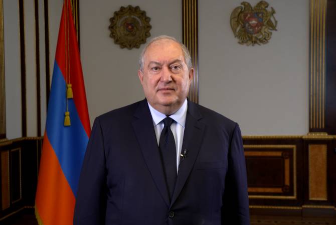 صوتوا بنزاهة وحرية واحسبوا فقط لضميركم-رسالة الرئيس الأرميني أرمين سركيسيان رسالة قبل 
الانتخابات البرلمانية غداً-