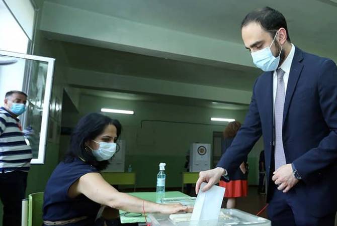 Տիգրան Ավինյանը քվեարկեց հանուն Հայաստանի ինքնիշխան ապագայի