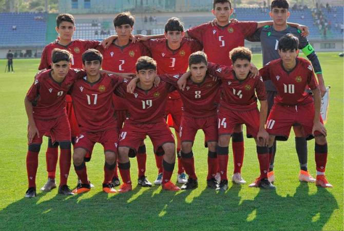 Հայաստանի ֆուտբոլի Մ-15 հավաքականը զիջեց Ղրղզստանի Մ-16 հավաքականին