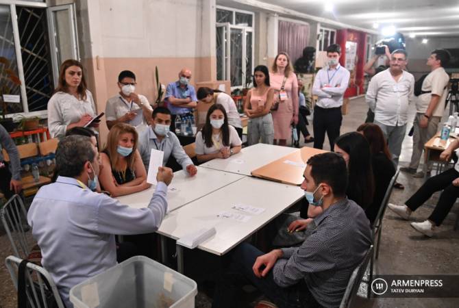 فوز حزب العقد المدني برئاسة نيكول باشينيان بالانتخابات البرلمانية ب53.92٪من الأصوات-اللجنة 
الانتخابية المركزية لأرمينيا