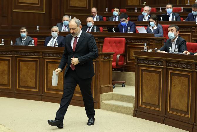 Pashinyan announces how many seats his Civil Contract party will have in newly-elected 
parliament