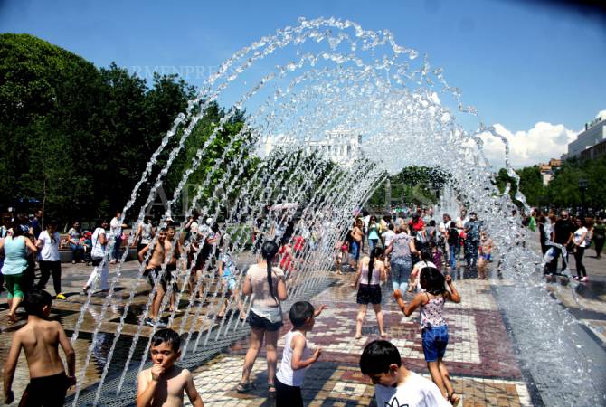 В Ереване и в областях в дневные часы температура воздуха достигнет + 40


