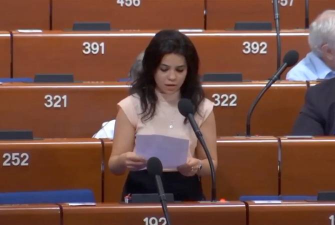 Это против международного права и бесчеловечно: депутат НС Армении подняла в ПАСЕ 
вопрос пленных

