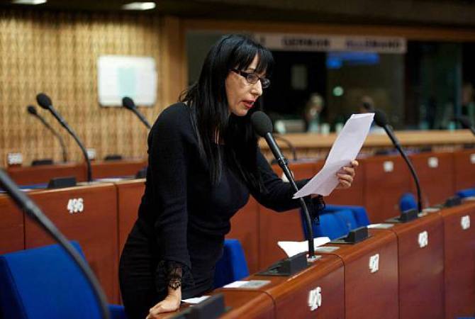 Наира Зограбян призвала Европу приостановить полномочия азербайджанской делегации

