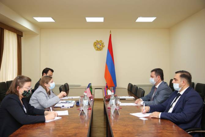ԱՄՆ-ն պատրաստ է Հայաստանին աջակցել բարձր տեխնոլոգիական ոլորտի 
ձեռնարկությունների էկոհամակարգ ստեղծելու հարցում