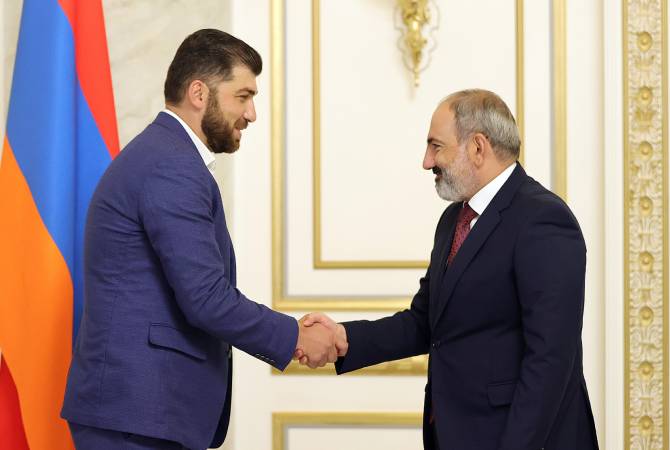 Nikol Pashinyan rencontre David Sanasaryan