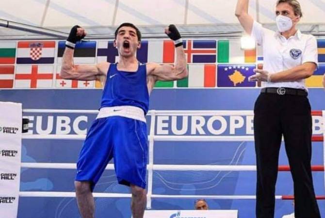  Артур Базеян стал чемпионом Европы по боксу

