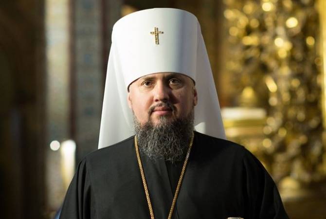 Предстоятель Православной церкви Украины поздравил армянскую общину с Днем Иконы 
Армянской Богородицы

