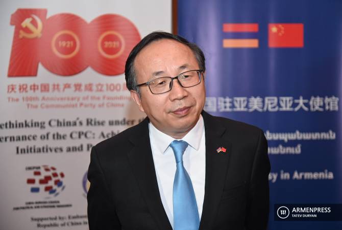 China tries to achieve peaceful relations between Armenia and Azerbaijan – Ambassador