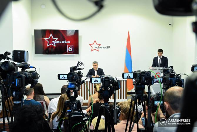 ‘’I have honor’’ Alliance applies to Constitutional Court for recognizing results of elections null 
and void