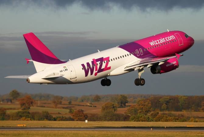 Авиакомпания Wizz Air будет осуществлять полеты по маршруту Вена-Ереван-Вена

