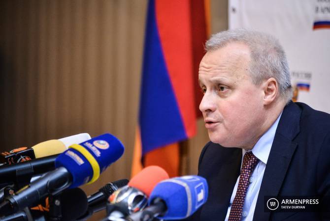Talks on expanding presence of Russian border guards on Armenia-Azerbaijan border continue 
– Ambassador