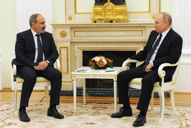  Пашинян поблагодарил Путина за его роль в возвращении армянских пленных

 