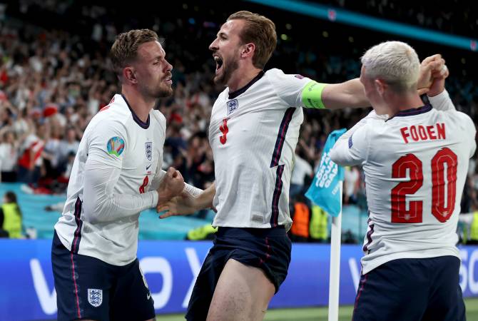 Англия впервые вышла в финал чемпионата Европы

