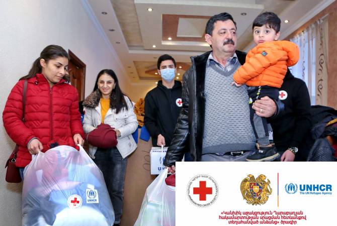 Ermenistan Kızılhaç Komitesi, 14 bin göçmene 952 milyon dram miktarında yardım dağıtacak
