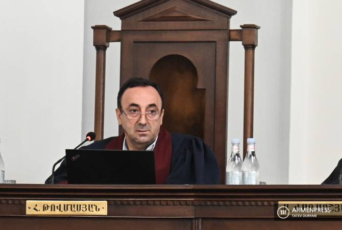 Грайр Товмасян вновь подал ходатайство о вызове президента Армении в КС в качестве 
свидетеля


