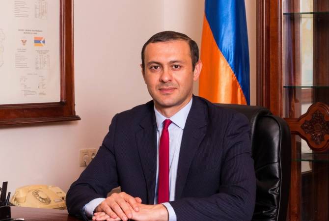 Армен Григорян освобожден с должности секретаря Совета безопасности и назначен 
первым замминистра ИД 