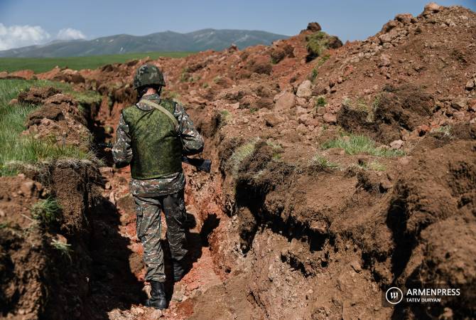 Инцидент на армяно-азербайджанской границе: от выстрела противника погиб 
военнослужащий ВС Армении