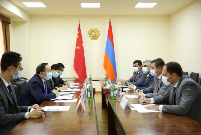 Armenia interested in development of cooperation with China in high technologies