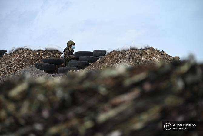 Азербайджанские военнослужащие на участке Ерасха открыли огонь по армянским 
позициям

