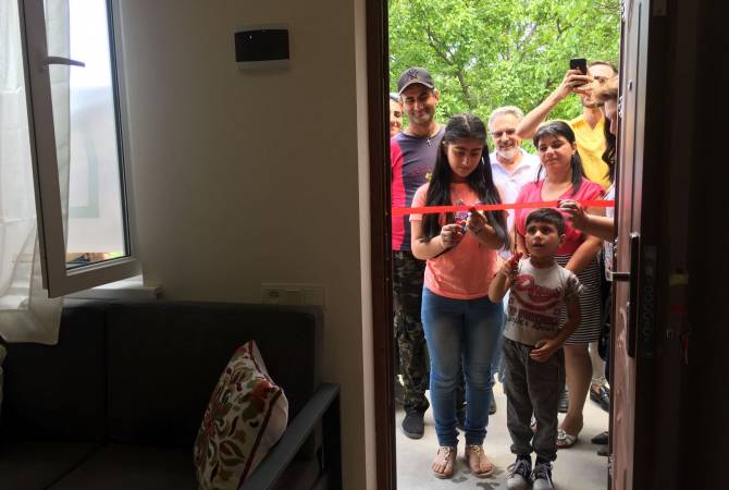 خمس عائلات أرمنية أعيد توطينها من خلال منظمة تحالف إعادة التوطين الأرمني-ARC