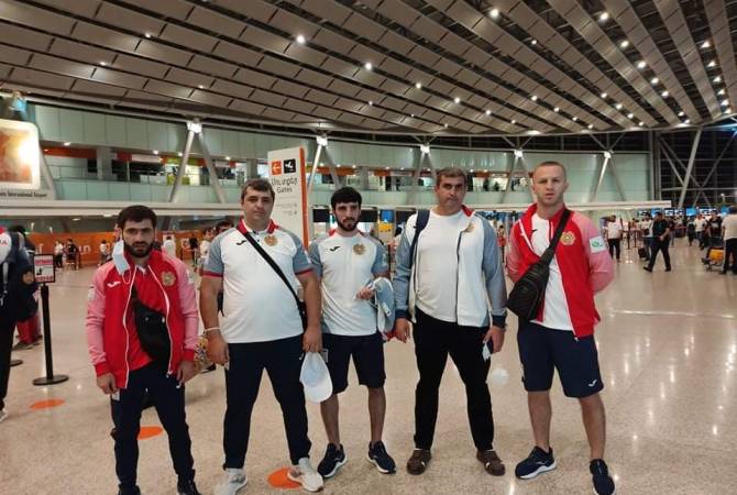 Вторая олимпийская делегация Армении отправилась в Токио

