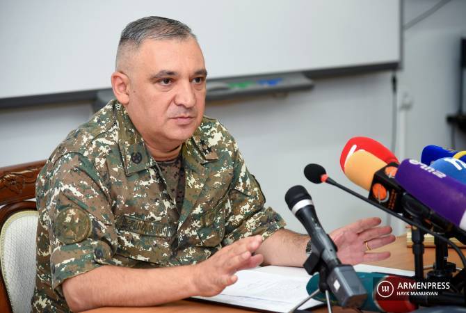 La situation à la frontière arméno-azérie est calme actuellement, affirme le colonel Samuel 
Asatryan