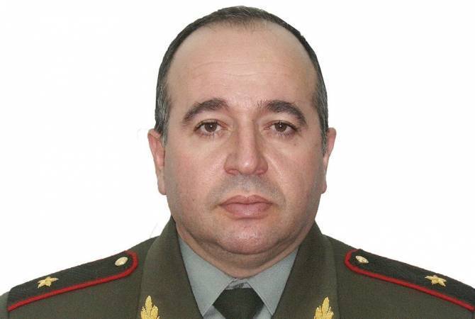 First Deputy Chief of General Staff of Armenian Armed Forces to be dismissed