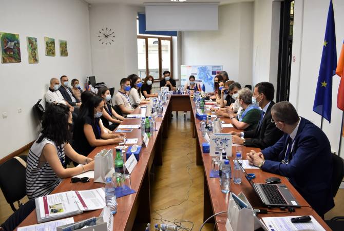 Участники программы «Эразмус +» посетили Офис делегации ЕС в Армении
