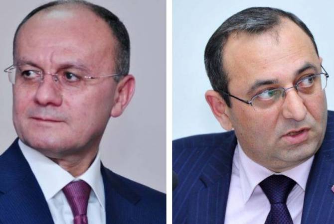 Сейран Оганян избран главой парламентской фракции «Армения», Арцвик Минасян - 
секретарем

