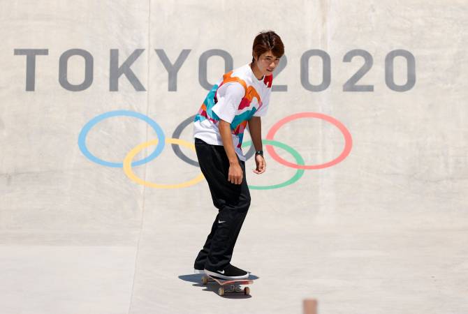 Токио-2020. Представитель Японии выиграл первую в истории олимпийскую медаль по 
скейтбордингу
