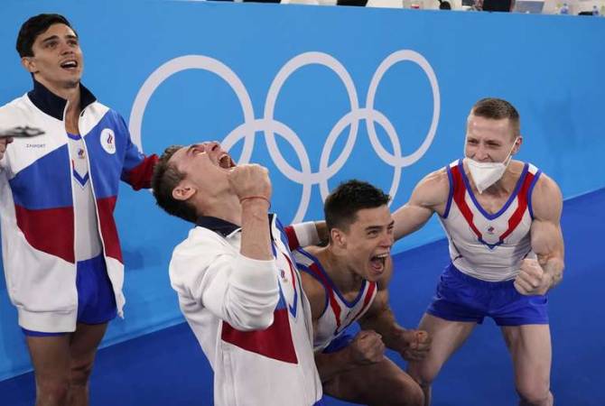 الأرمني آرتور دالالويان يحرز ميدالية ذهبية في الألعاب الأولمبية بالجمباز مع المنتخب الروسي