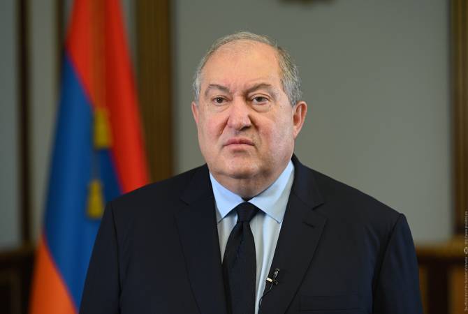 
Президент Армении выразил соболезнования семьям погибших в результате 
азербайджанской провокации
