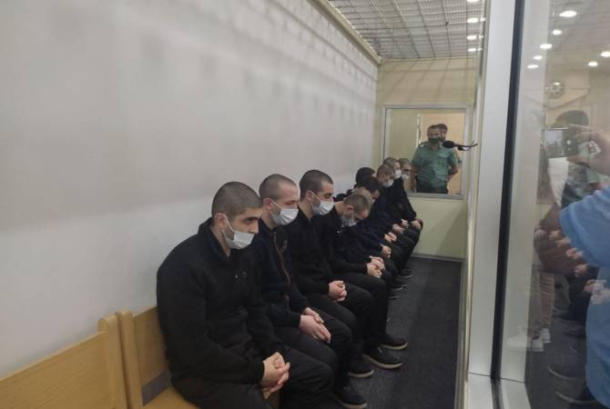Baku court sentences 13 more Armenian POWs to 6 years in prison under sham charges