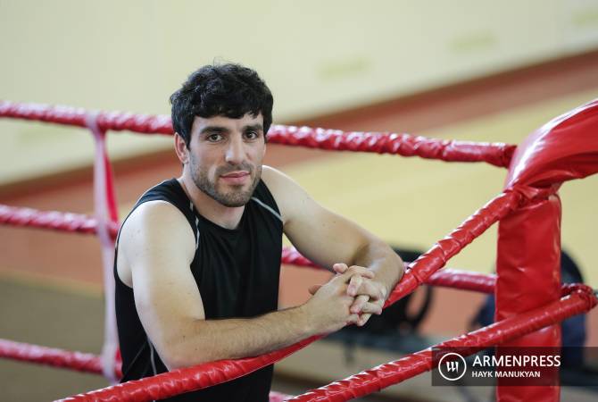 Boxing: Armenia’s Bachkov enters Tokyo 2020 quarterfinal with 4:1 win over Azerbaijan’s 
Chalabiyev 