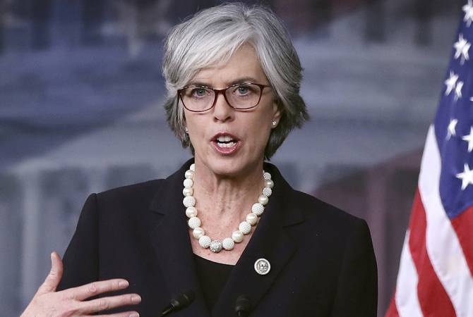 US congresswoman urges Azerbaijan to immediately withdraw from Armenian territories and 
stop violence