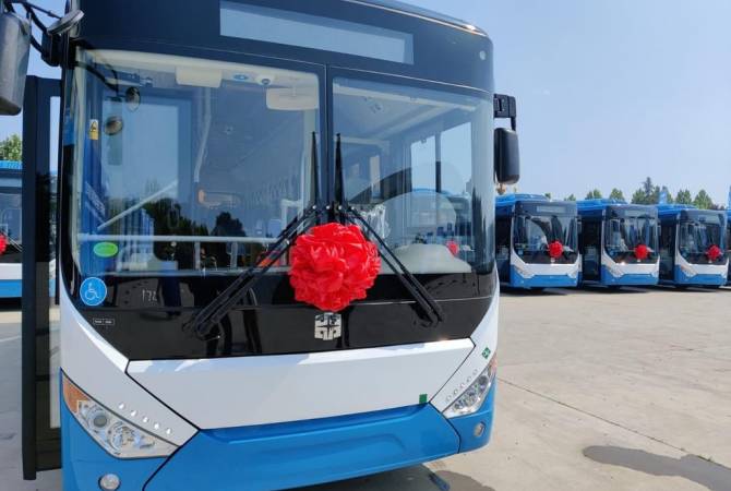 В ближайшие месяцы автобусный парк Еревана пополнится еще  211 автобусами 