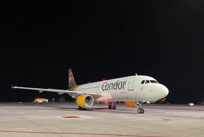 Состоялось открытие рейса  Франкфурт-Ереван-Франкфурт компании Condor Airlines 
