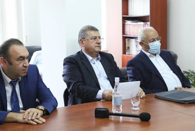 Гагик Джангирян представил новоназначенных председателей судов 
