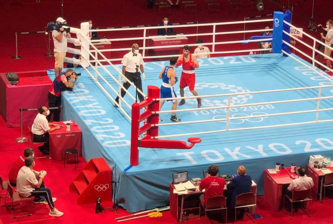 Токио-2020: боксер Ованнес Бачков в полуфинале Олимпиады, у него как минимум 
бронзовая медаль

