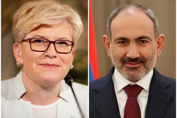 Lithuanian PM congratulates Pashinyan on reappointment 