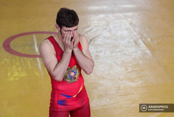 Токио-2020: борец Арсен Арутюнян проиграл на старте Олимпийских игр