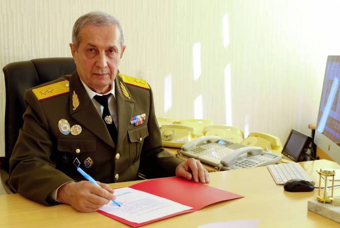 Deputy Director of NSS Lt. General Stepan Melkonyan to be relieved from duty 